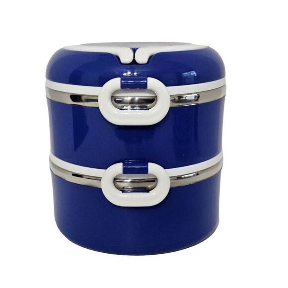 Weight Watchers 5 Piece Stacking Bento Lunch Box Stainless Steel Interior - Picture 2 of 4